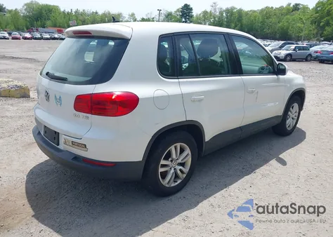 2012 Volkswagen Tiguan S from USA, damaged, VIN WVGAV7AX3CW568623